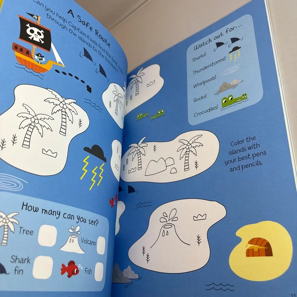 Make and Do Pirates Activity‎ Book Sterling Childrens Books Kids Ages 4 Up STEAM